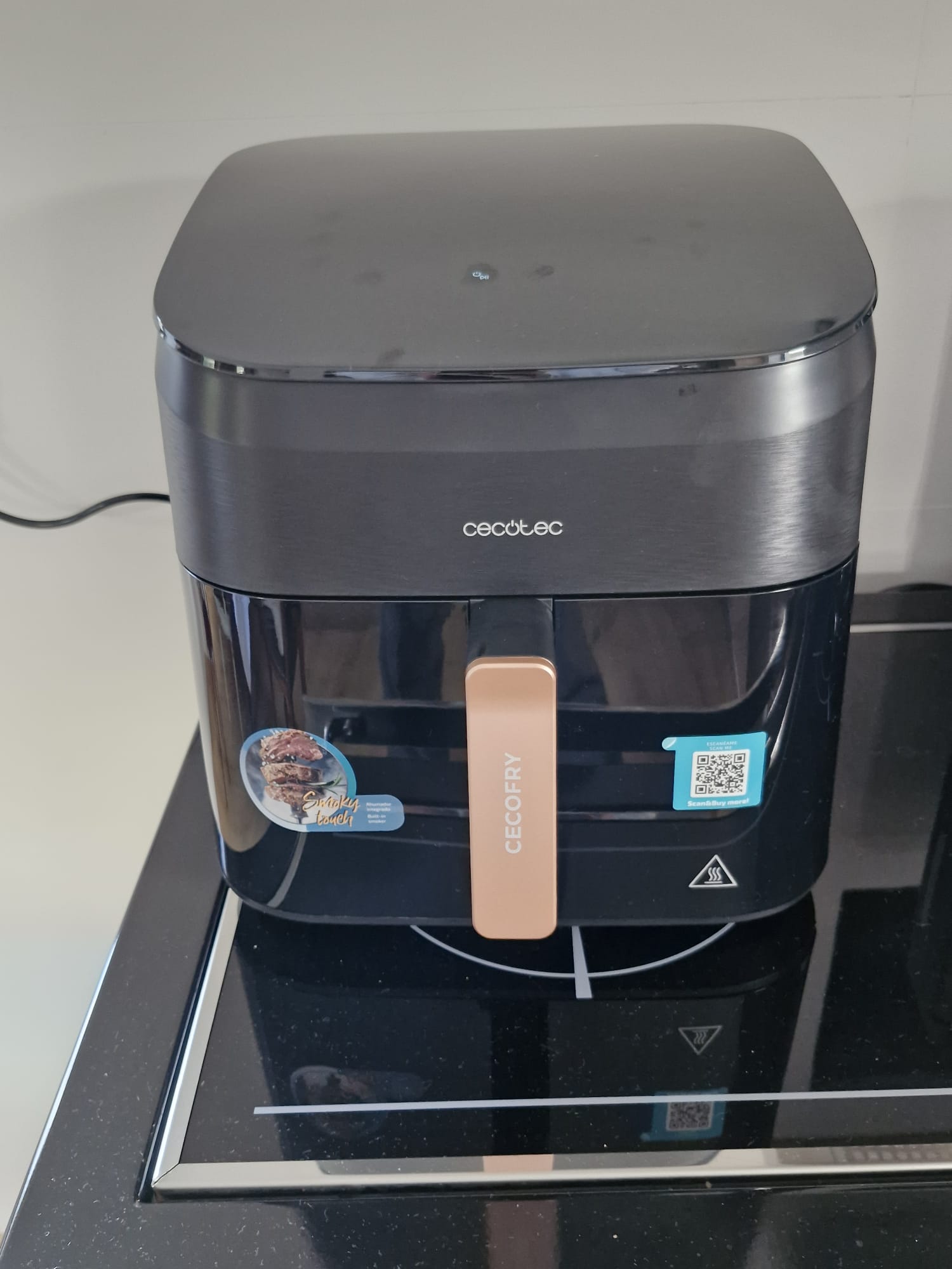 Freidora de aire Cecofry en la cocina